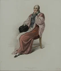 Docteur en physique en grande tenue, gravé par J. Agar, publié dans 